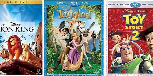 Disney DVD or Blu-ray Replacement Program: Get a New DVD For Only $6.95 + More