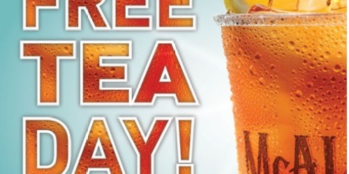 McAlister’s Deli: FREE Tea Day (July 26th)