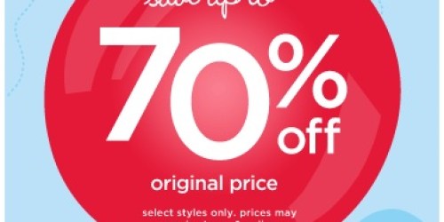 Gymboree: Big Red Balloon Sale (In-Store and Online) =  Up to 70% Off Original Price