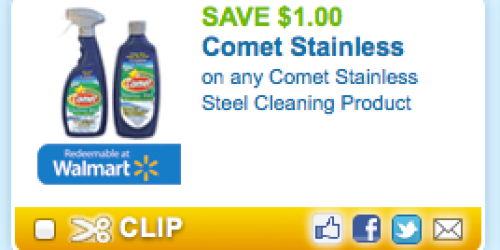 $1/1 Comet Stainless Steel Coupon (Reset Again?!) = FREE at Target