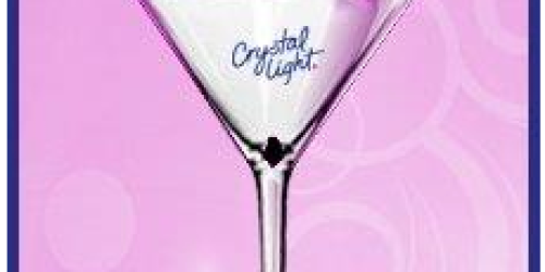 FREE Crystal Light Mocktail Glass (Facebook)