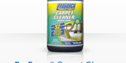 FREE ProForce Carpet & Floor Cleaner Samples (Sam’s Club Members Only)