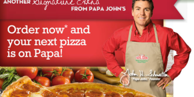 Papa John’s: Free Large Pizza w/ Any $10+ Order (Facebook)