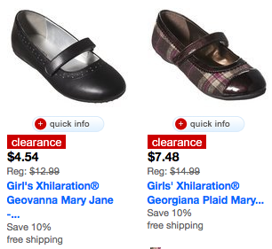 Target.com: Additional 10% Off Clearance Shoes + FREE Shipping (Ends at ...