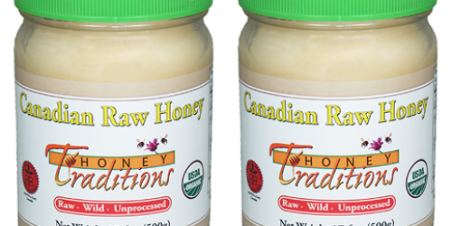 Tropical Traditions: 17 Ounce Jar of Organic Raw Honey Only $9.99 Shipped (+ Awesome Reviews!)