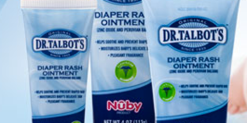 Free Sample of Dr. Talbot’s Diaper Rash Cream (Facebook)