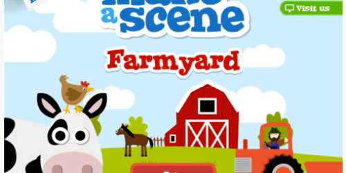 FREE Make a Scene Farmyard App for iPad