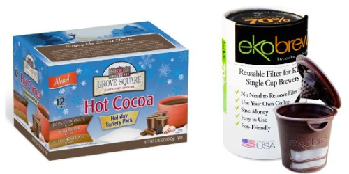 Amazon: *HOT* ekobrew Cup for Keurig Brewers & 12 Hot Cocoa K-Cups Only $10.34 Shipped