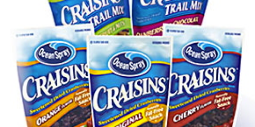 Vons: FREE Bag of Craisins?!