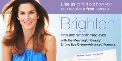 Free Meaningful Beauty Eye Creme Sample 1st 10,000 (Facebook)