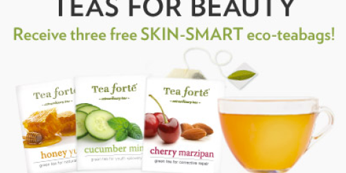 FREE Tea Forte Tea Bag Samples (Facebook)