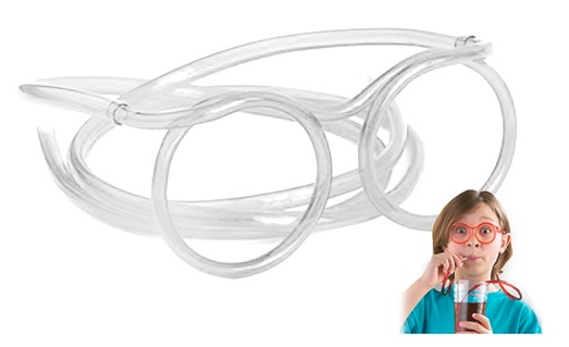 drinking glasses with straw