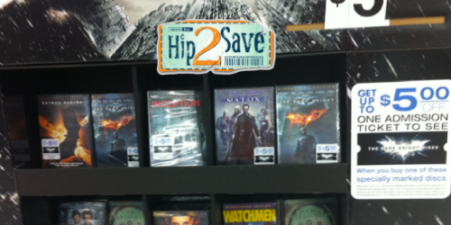 Walmart: Buy Select DVD’s Priced at $5 = $5 Off The Dark Night Movie Ticket