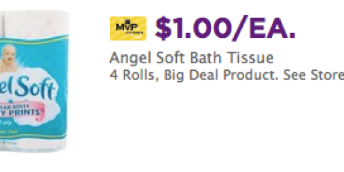 Food Lion Shoppers: *HOT* Angel Soft Bathroom Tissue Only $0.13 Per Roll (No Coupons Needed!)