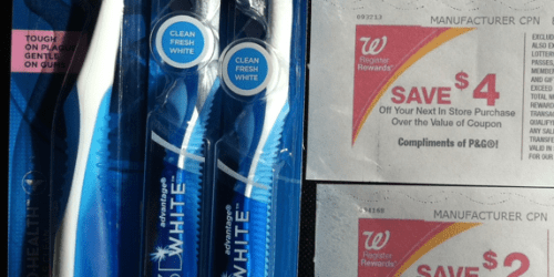 Walgreens: Score 3 Better than FREE Oral-B Toothbrushes (Today Only)