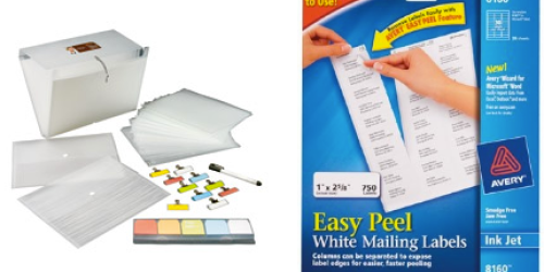 OfficeMax.com: Free Organization Kit, 1¢ Avery Labels & More (After MaxPerks Rewards)