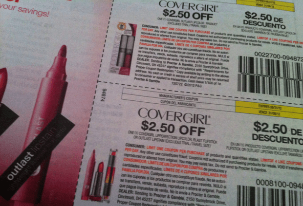 High Value $2.50/1 CoverGirl Coupons in 7/22 Parade Magazine ...