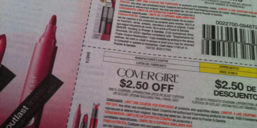 High Value $2.50/1 CoverGirl Coupons in 7/22 Parade Magazine + Walgreens Deal