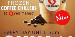 Red Mango: Coffee Chiller Only $1 (Thru 7/31)