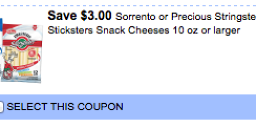 High-Value $3/2 Sorrento or Precious Cheese Coupon = Cheap Cheese at Walmart