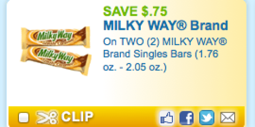 Coupons.com: Rare $0.75/2 Milky Way Coupon (Reset?!) = Great Deals at CVS & Walgreens