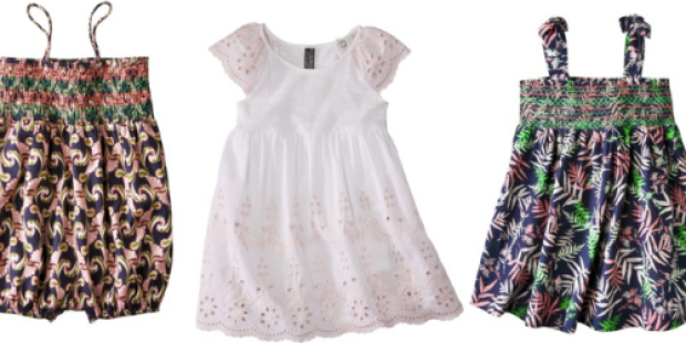 Target.com: Adorable Infant and Toddler Girls Summer Apparel B1G1 50% Off + Free Shipping