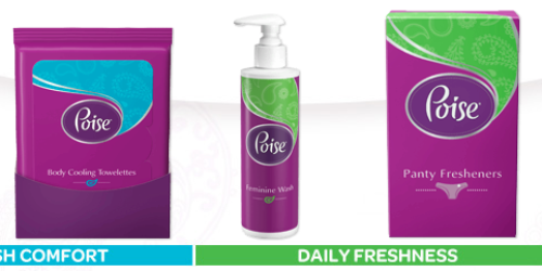 New $1/2 Poise Feminine Wellness Products Coupon = Only $2.47 at Walmart