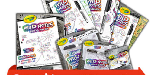 Rare $1/1 Crayola Wild Notes Product Coupon (1st 10,000!)