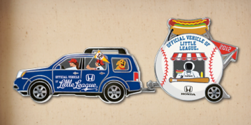 FREE Honda Little League Baseball Collector Pin