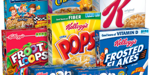 Aisle50: $12 Worth of Kellogg’s Cereal or Pop-Tarts Only $7 (Lowes Foods/Just Save)