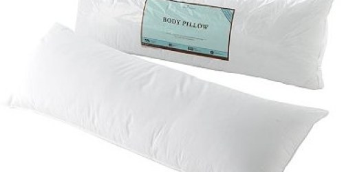 Kohl’s.com: Home Classics Down-Alternative Body Pillow Only $8.98 Shipped (Reg. $19.99!)