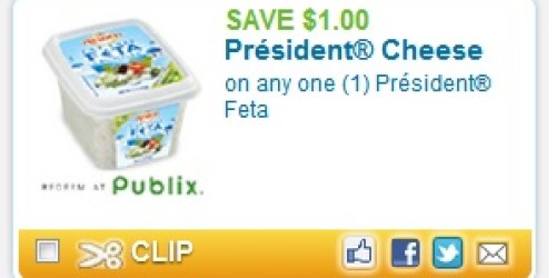 Coupons.com: $1/1 President Feta Cheese