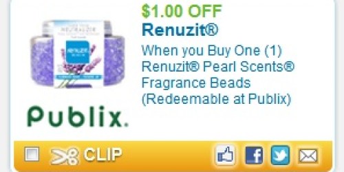 High Value $1/1 Renuzit Pearl Scents Coupon