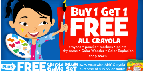 Toys R Us: Score Over $30 Worth of Crayola Products for Under $12 (In-Store & Online)