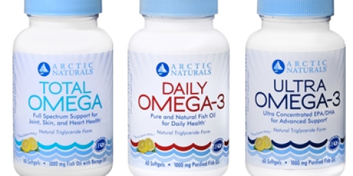 Walgreens.com: FREE Arctic Naturals Omega & Love Your Heart Products (After Rebate)