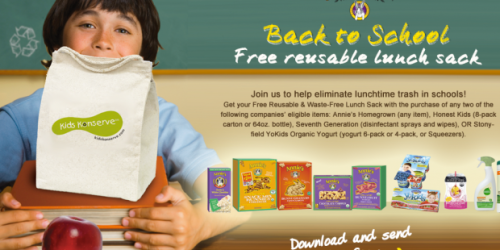Target: 2 Boxes of Annie’s Mac & Cheese + Reusable Lunch Sack Only $1.50 (+ Cost of Stamp)