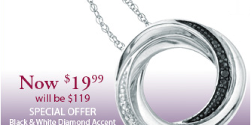 Gordon’s Jewelers: Sterling Silver Diamond Accent Knot Pendant Only $19.99 (Reg. $119!)
