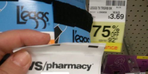 CVS: Possible $2/2 L’eggs Products Store Coupon + 75% Off Clearance = Free Socks!?