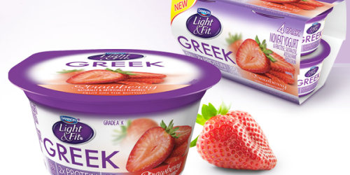 New $1/1 Dannon Light & Fit Greek Yogurt 4-Pack Coupon