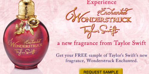 FREE Sample of Taylor Swift’s Wonderstruck Enchanged Fragrance (Facebook)