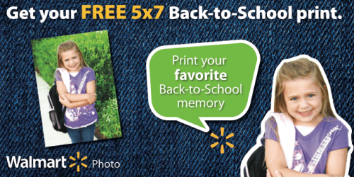 Walmart: FREE 5×7 Photo Print (Through 9/30)