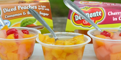 $1/2 Del Monte Fruit Cups Coupon
