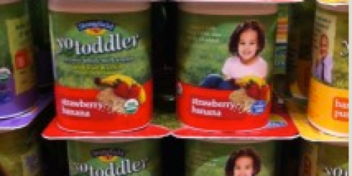 New $1/1 Stonyfield YoToddler Organic Yogurt Coupon = Only $1.29 at Target
