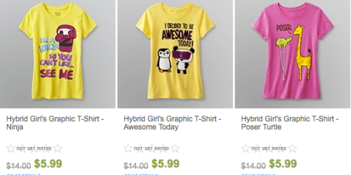 Sears.com: *HOT* Graphic Tees Starting at Only $2.49 + Extra 20% Off (Plus, FREE Shipping!)