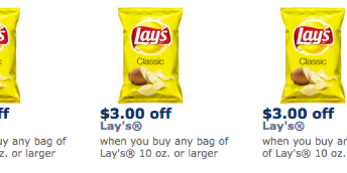*HOT* $3/1 Bag of Lay’s Chips + More