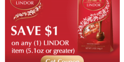 Rare $1/1 Lindt Lindor Item Coupon