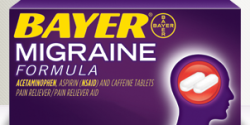 High Value $3/1 Bayer Migraine Formula Coupon