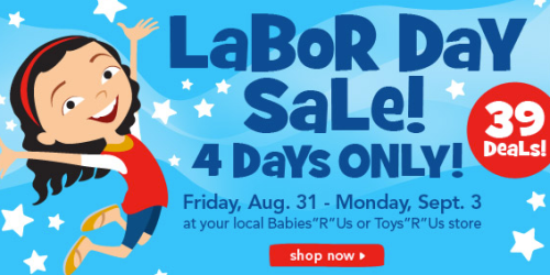 Toys R Us Labor Day Sale: Leapster Software 2/$10, Sing-a-ma-jigs $4 + Much More (In-Store & Online)