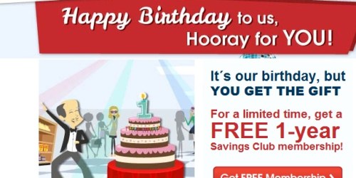 *HOT* Coupons.com Savings Club: FREE 1 Year Membership (Sign Up Now – Limited Time Offer!)