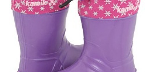 6pm.com: Highly Rated Kamik Snowkone5 Girls Boots Only $16.99 Shipped